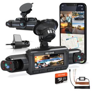 Rexing R4 Pro 4 Channel Dash Cam WiFi GPS Parking Mode-0