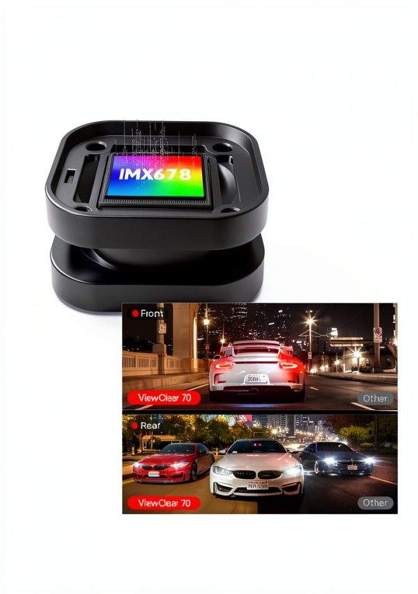 REDTIGER Dash Cam 4K Dual Recording Hyper Night Clarity-2