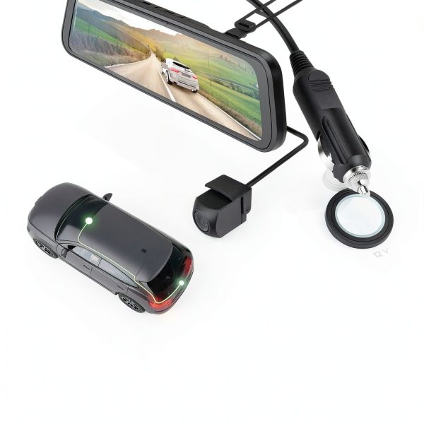 GekoGear Oribit D100 Dash Cam Rearview Mirror 1080p ADAS-6