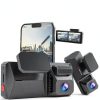 REDTIGER 4K Dual Dash Cam Voice Control 256GB Storage-0