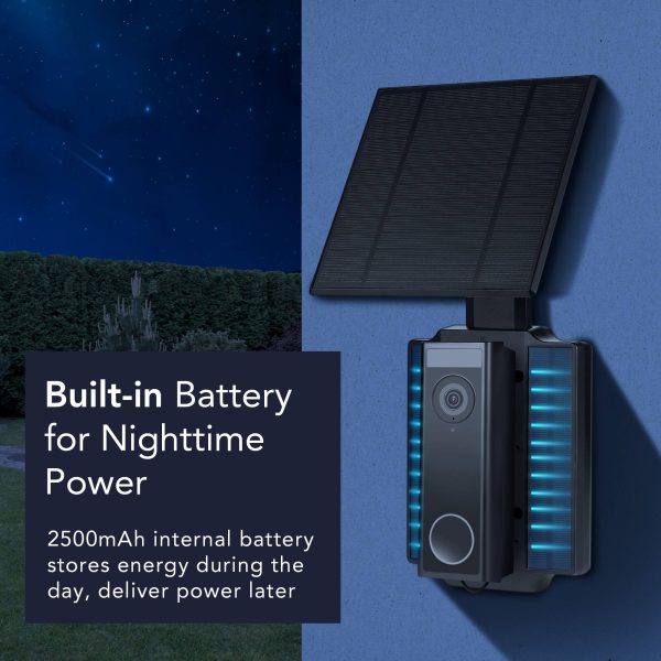 Wasserstein Solar Charger Universal Doorbell Camera Power-3