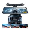 WOLFBOX 4K Mirror Dash Cam 1080P Rear Camera GPS Wi-Fi-7