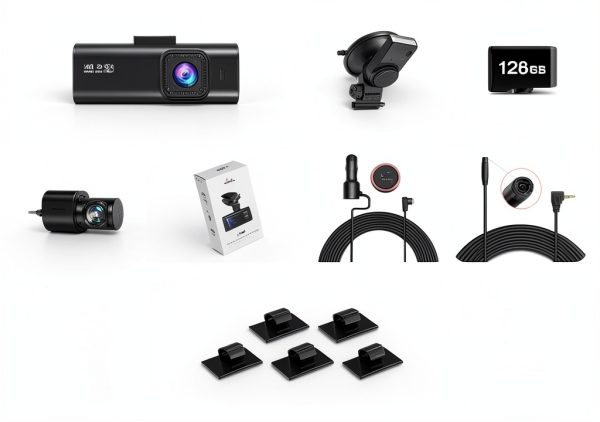 REDTIGER 4K Dash Cam STARVIS 2 Sensor 5.8GHz WiFi GPS-11