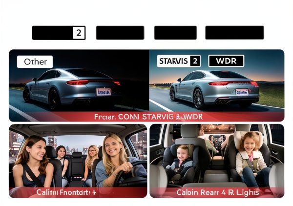 REDTIGER 4 Channel Dash Cam 360 Coverage STARVIS 2 Night-4