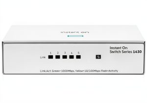 HPE Instant On Switch 5 Port Gb Ethernet Unmanaged White-0