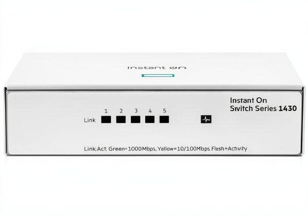 HPE Instant On Switch 5 Port Gb Ethernet Unmanaged White-0