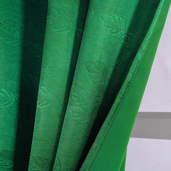 Olivia Gray Arlo Blackout Curtain Hunter Green Polyester-3