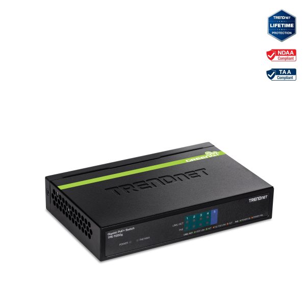 Trendnet 5 Port Gigabit PoE+ Switch 31W Budget Ethernet-7