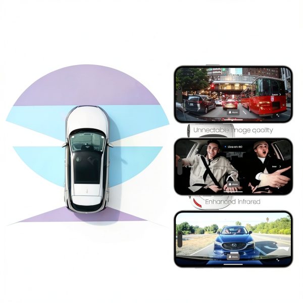 Nextbase iQ 4K Smart Dash Cam 4G Live View GPS-4