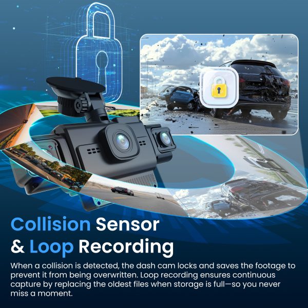 Rexing R4 RD Dash Cam 1080p GPS App Control Black-6