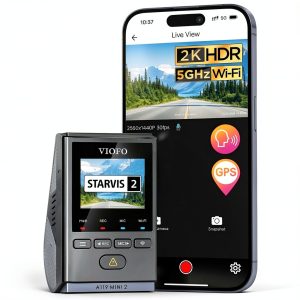 VIOFO A119 Mini 2 Dash Cam STARVIS 2 Sensor 2K 60fps-0