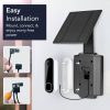 Wasserstein Solar Charger Universal Doorbell Camera Power-6