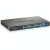TRENDnet 28 Port Gigabit Web Smart PoE Switch Network-0