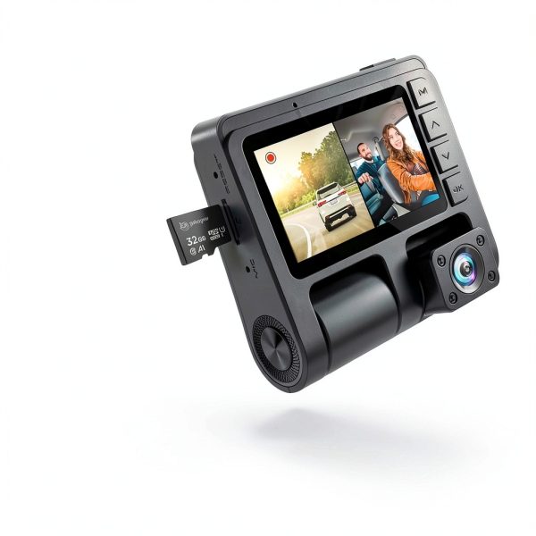 GekoGear Orbit D110 Dash Cam Dual Front Cabin View Recording-11