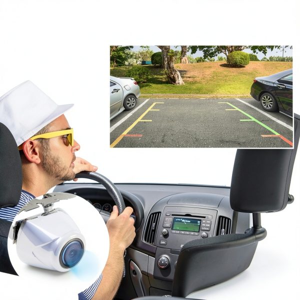 Pyle Backup Camera Waterproof Night Vision Universal Vehicle-3