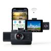 GekoGear Scout Pro 2K 3 Channel Dash Cam Black-2
