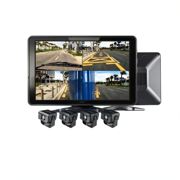 GekoGear Orbit T100 4 Channel Dash Cam Commercial Truck-5