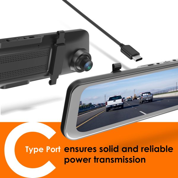 Rexing M2 Max Pro 4K WiFi GPS Mirror Dash Cam Black-9