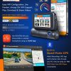 ROVE R3 Triple Channel Dash Cam Touch Screen WiFi GPS-3
