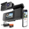 Rexing C2 Dash Cam Dual Channel 2K Front 1080p Rear Wi-Fi-1