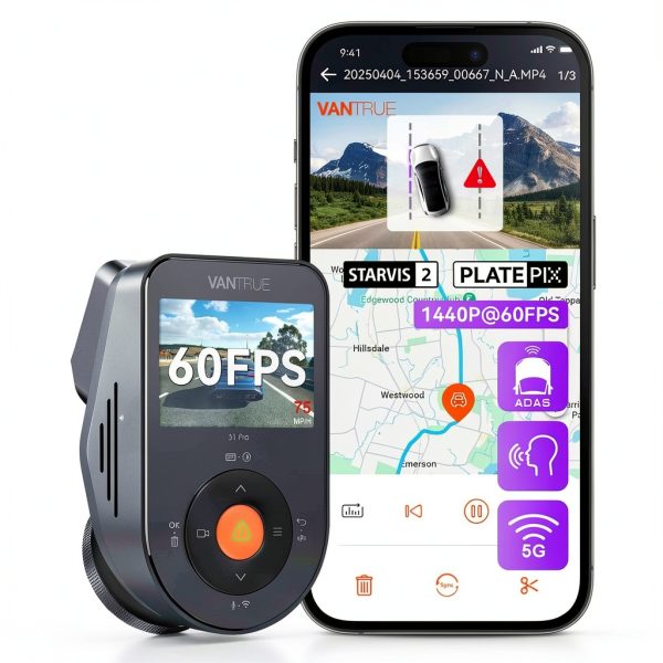 Vantrue S1 Pro Dash Cam STARVIS 2 Night Vision Parking Mode-0