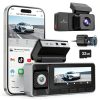 REDTIGER A3 Dash Cam 3 Channel WiFi 24H Parking Mode-0
