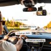 WOLFBOX Dash Cam 4K Night Vision WiFi GPS Touch Screen-6