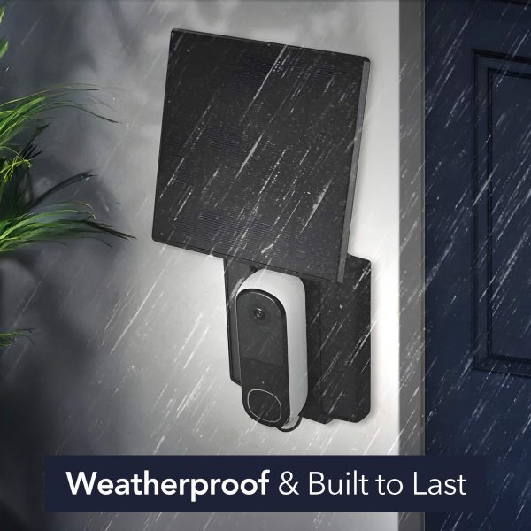 Wasserstein Solar Charger Universal Doorbell Camera Power-7