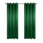 Olivia Gray Arlo Blackout Curtain Hunter Green Polyester-0