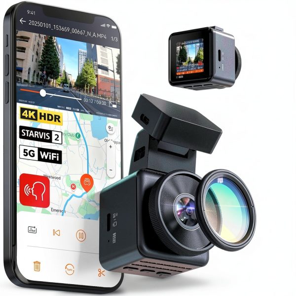 Vantrue E1 Pro 4K Dash Cam Mini STARVIS 2 Night Vision-0