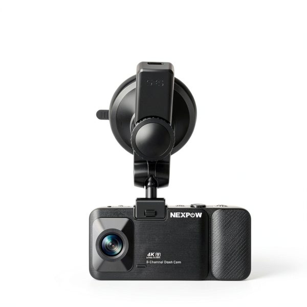 NEXPOW K02 Dash Cam 4K Front Rear Cabin GPS Car Camera-9