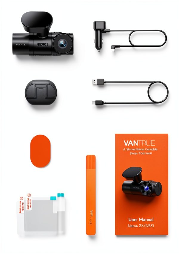 Vantrue N2X Dash Cam Front Cabin Recording Night Vision-9