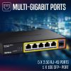 TRENDnet TEG S5061 6 Port 2.5G Switch 10G SFP+-6