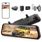 WOLFBOX 4K Dash Cam 12 Inch Screen WiFi GPS Parking Monitor-0