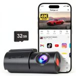 REDTIGER A1 4K Mini Dash Cam WiFi 32G Super Night Vision-0