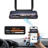 WOLFBOX 10 Inch 4K Rear View Mirror Camera WiFi Touch Screen-2