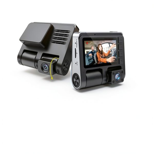 GekoGear Orbit D110 Dash Cam Dual Front Cabin View Recording-9