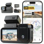 WOLFBOX Dash Cam 4K Night Vision WiFi GPS Touch Screen-0