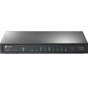 TP Link 8 Port Gigabit PoE Switch for Surveillance and WiFi-0