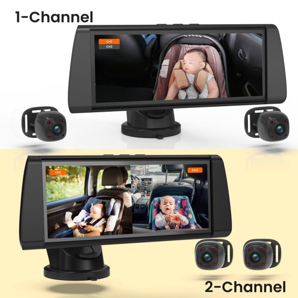 Rexing BC300 Baby Cam HD 1080p Night Vision Dual Channel-1