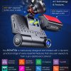 ROVE R3 Triple Channel Dash Cam Touch Screen WiFi GPS-1
