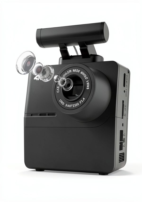 WOLFBOX D07 4K Dual Dash Cam Wifi GPS Night Vision-3