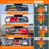Rexing M2 Max Pro 4K WiFi GPS Mirror Dash Cam Black-2
