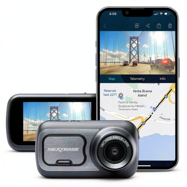Nextbase 422GW Dash Cam Alexa Wi Fi GPS Night Vision-7