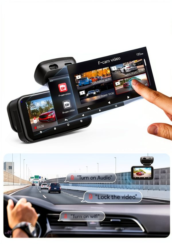 REDTIGER Dash Cam 4K Dual Recording Hyper Night Clarity-4