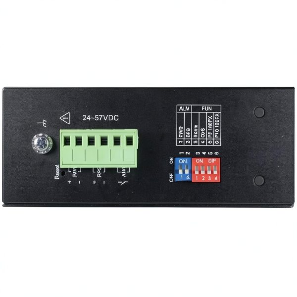 Tripp Lite 8 Port Industrial Gigabit Ethernet Switch PoE-4