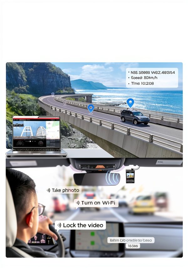VIOFO A329S 4K 3 Channel Dash Cam 4K Front 2K Cabin Rear-7