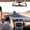 WOLFBOX 4K Rearview Mirror Dash Cam ADAS BSD WiFi-5